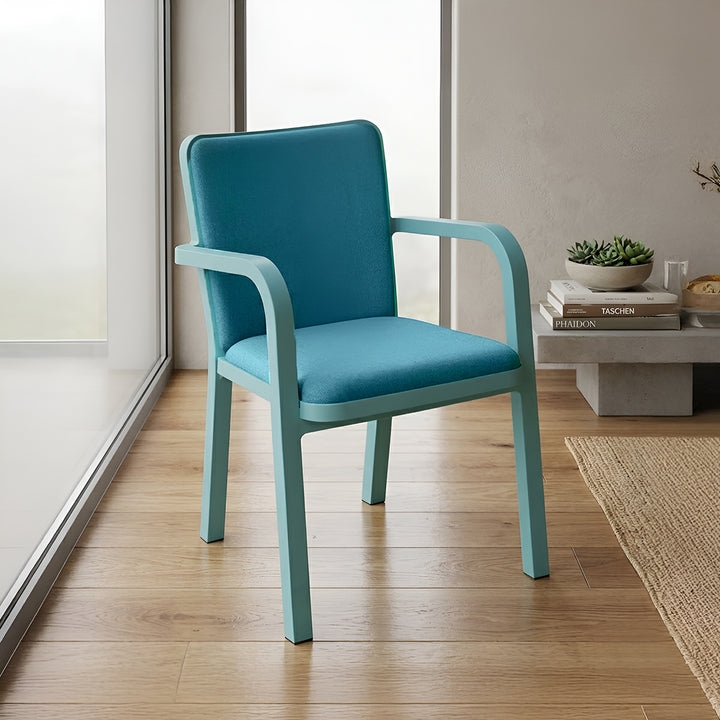 Nilkamal Luxe Full-Back Cushioned Plastic Chair